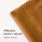 Vitalizart Khaki Velvet Ribbon Set 3/8"" x 15 Yd Fall Ribbon Fabric Trim 3 Rolls * 5 Yd for Christmas Wreath Decoration Handmade Craft Ornaments Gift Wrapping & Bow Making (Brown)
